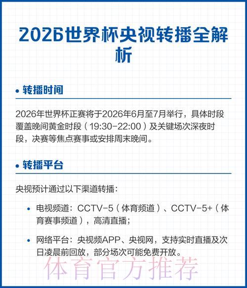 2026年世界杯苹果官方直播入口地址全面解析 2026年世界杯苹果官方直播入口地址全面解析