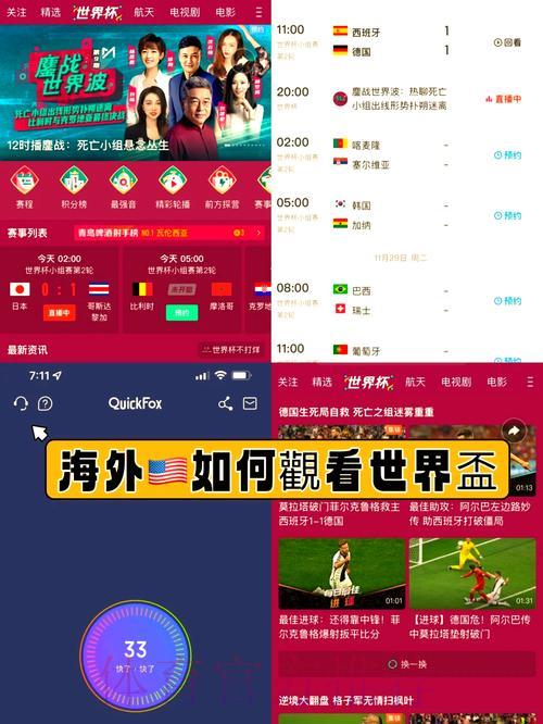 世界杯直播观看全攻略：畅享赛事精彩瞬间